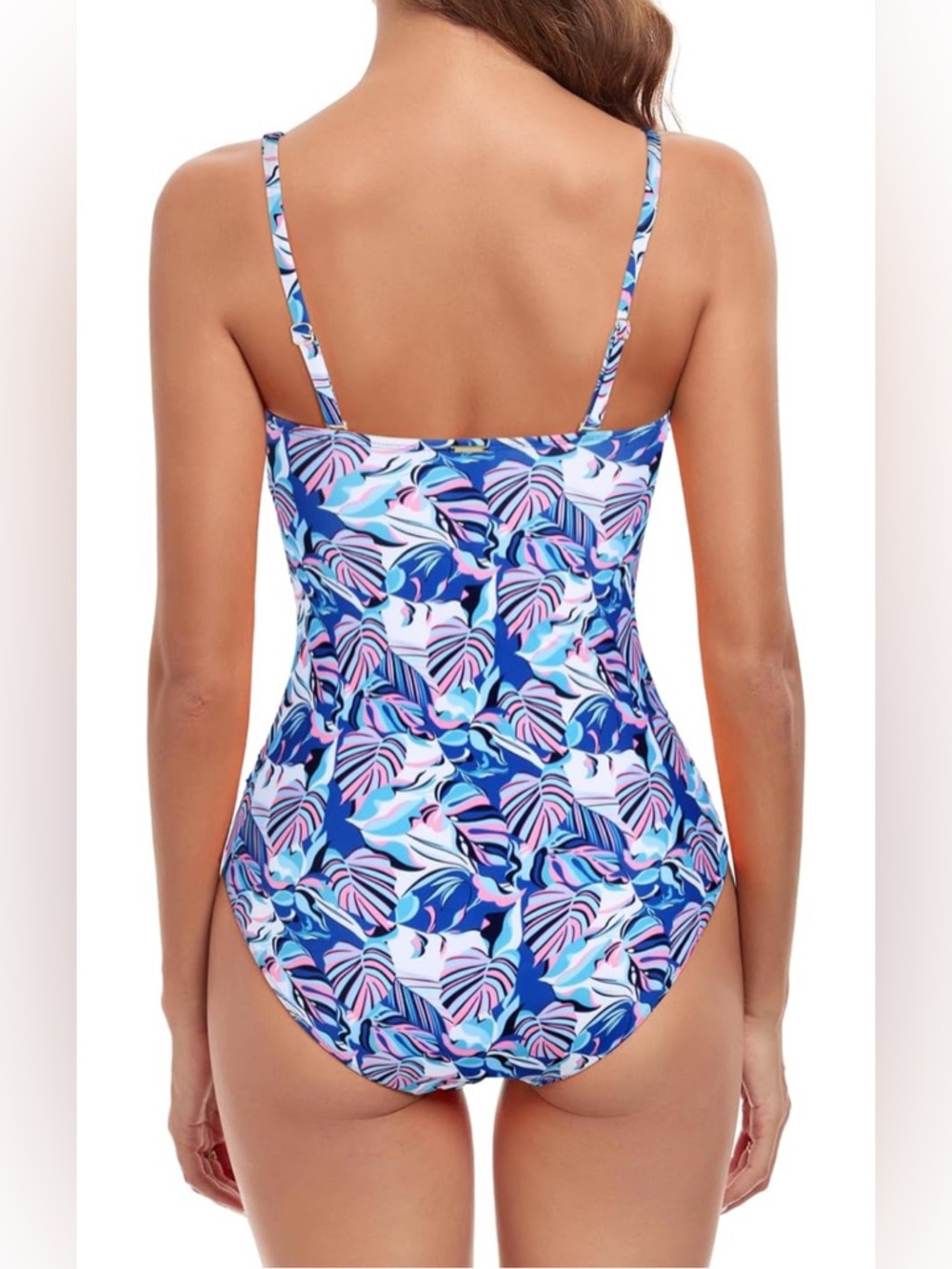 NWOT-XXL Relleciga 2026 gorgeous floral asymmetrical pattern gold tag on back - Picture 4 of 9